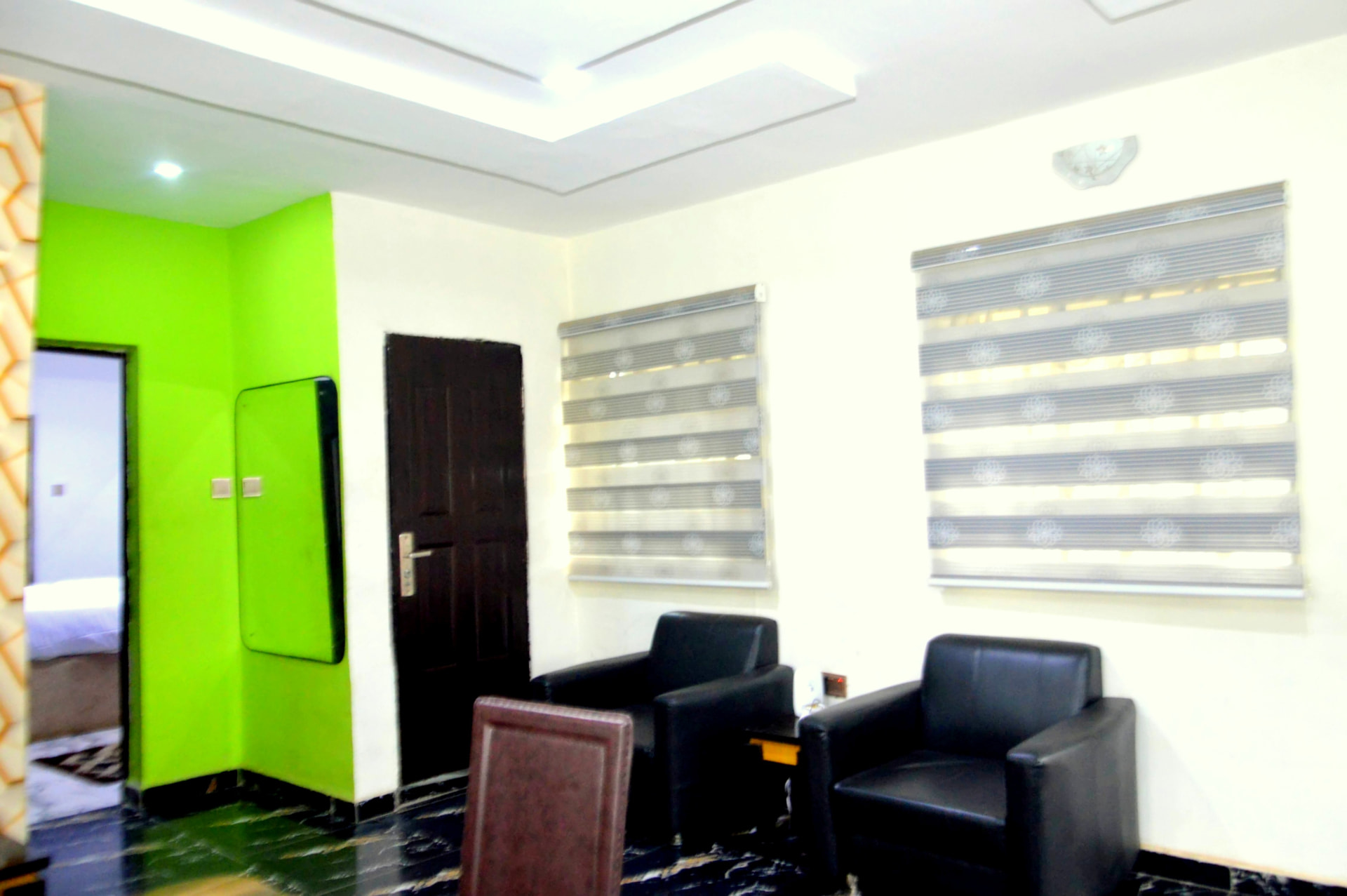 Suite lounge area